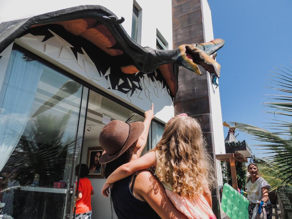 Hotel Recanto Dos Dinossauros 佩尼亚 外观 照片