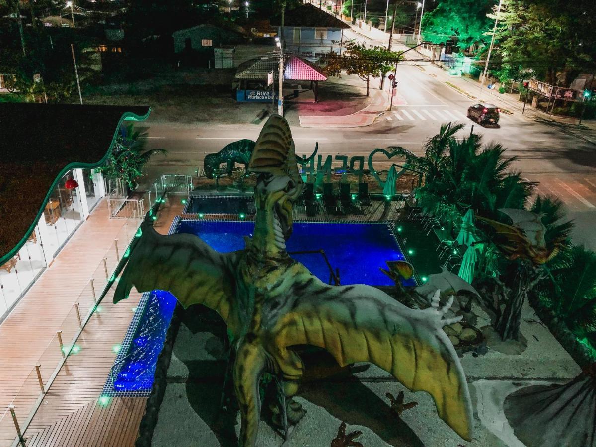 Hotel Recanto Dos Dinossauros 佩尼亚 外观 照片