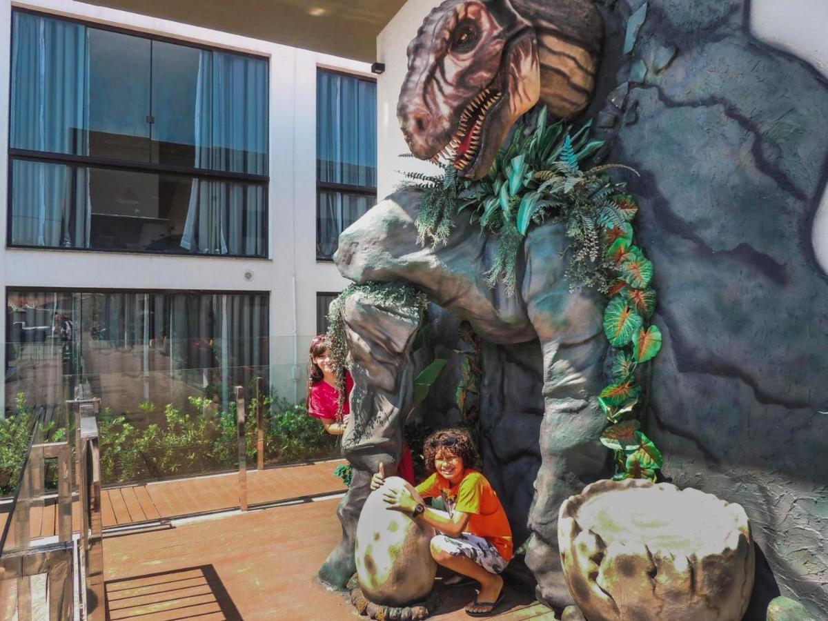 Hotel Recanto Dos Dinossauros 佩尼亚 外观 照片