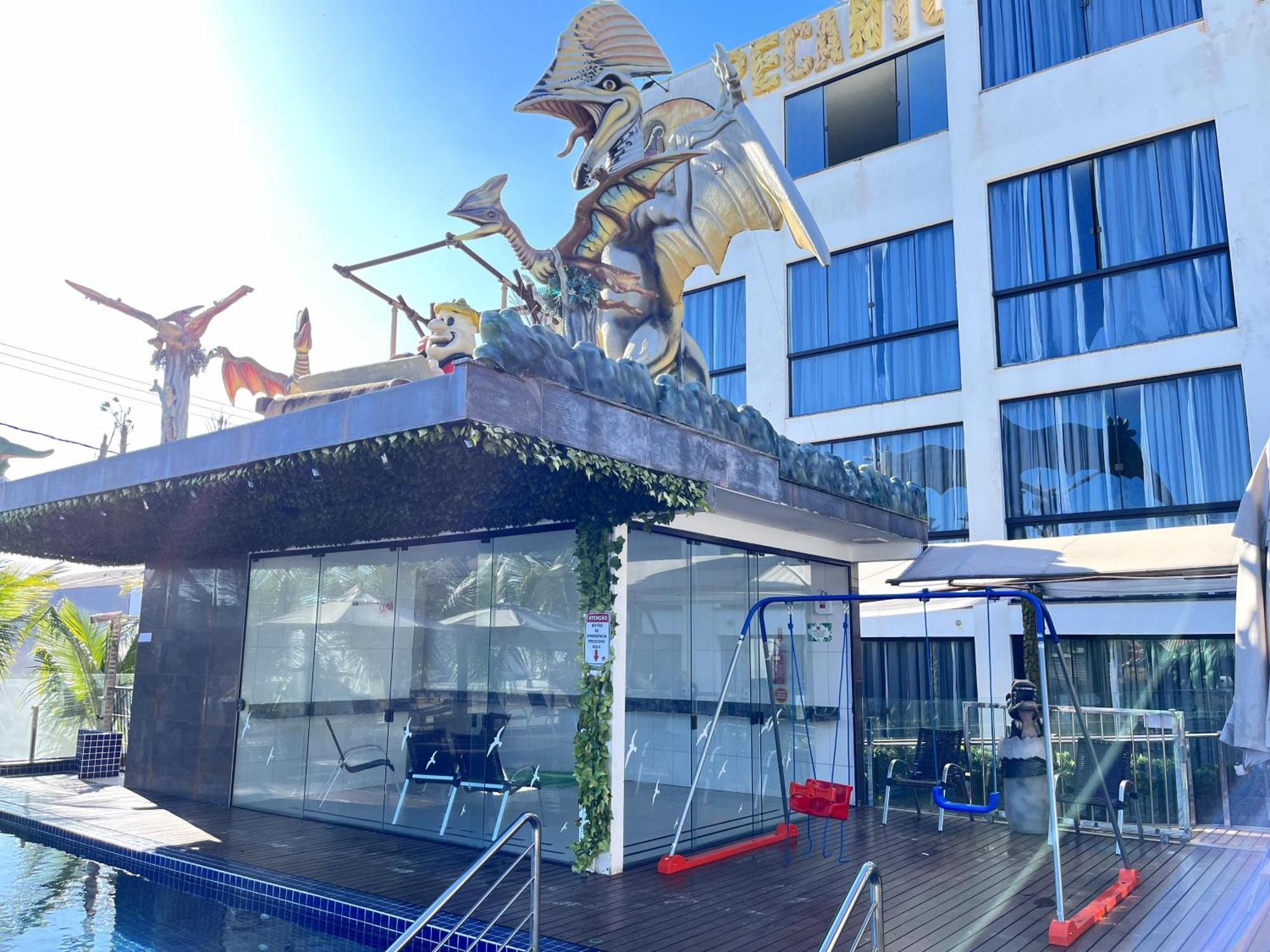 Hotel Recanto Dos Dinossauros 佩尼亚 外观 照片