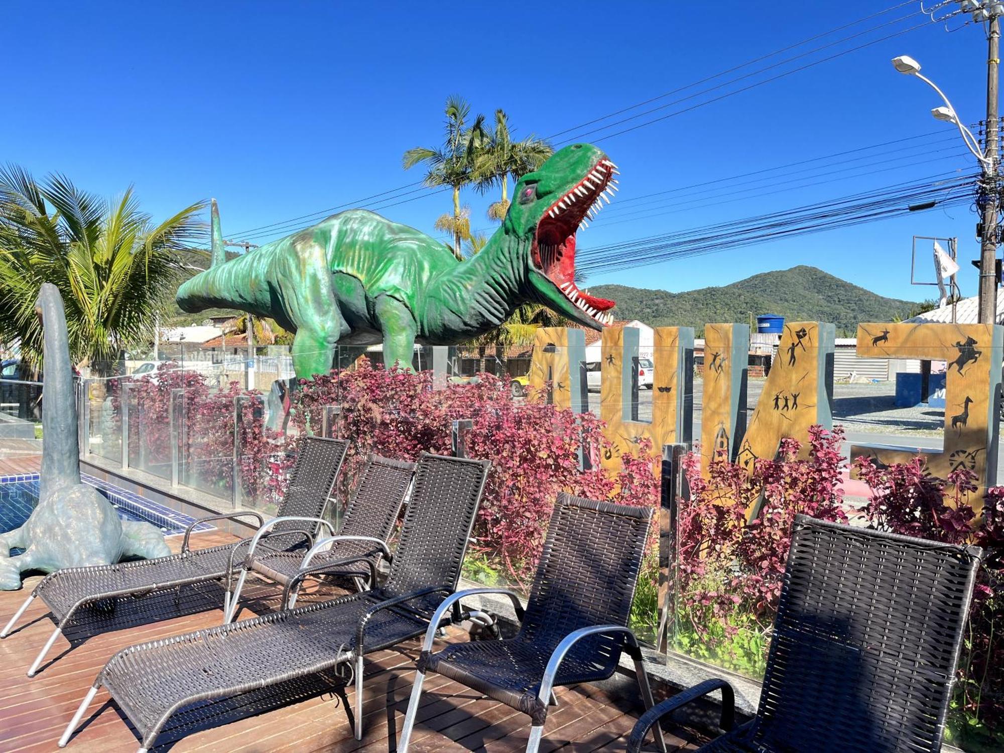 Hotel Recanto Dos Dinossauros 佩尼亚 外观 照片