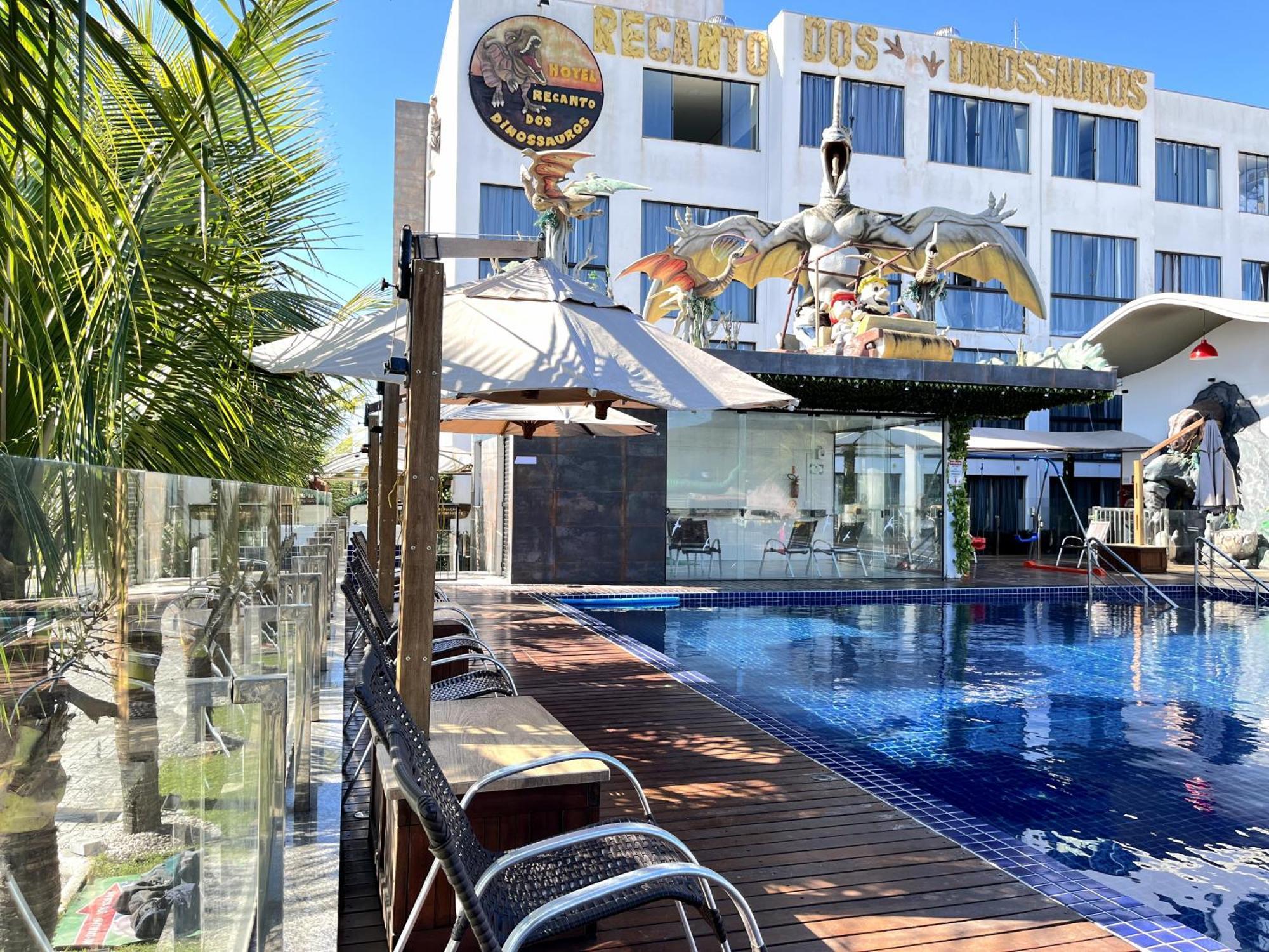 Hotel Recanto Dos Dinossauros 佩尼亚 外观 照片