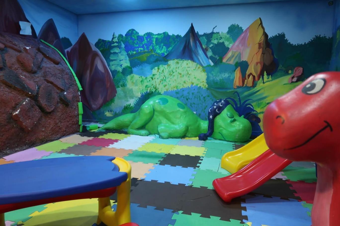 Hotel Recanto Dos Dinossauros 佩尼亚 外观 照片