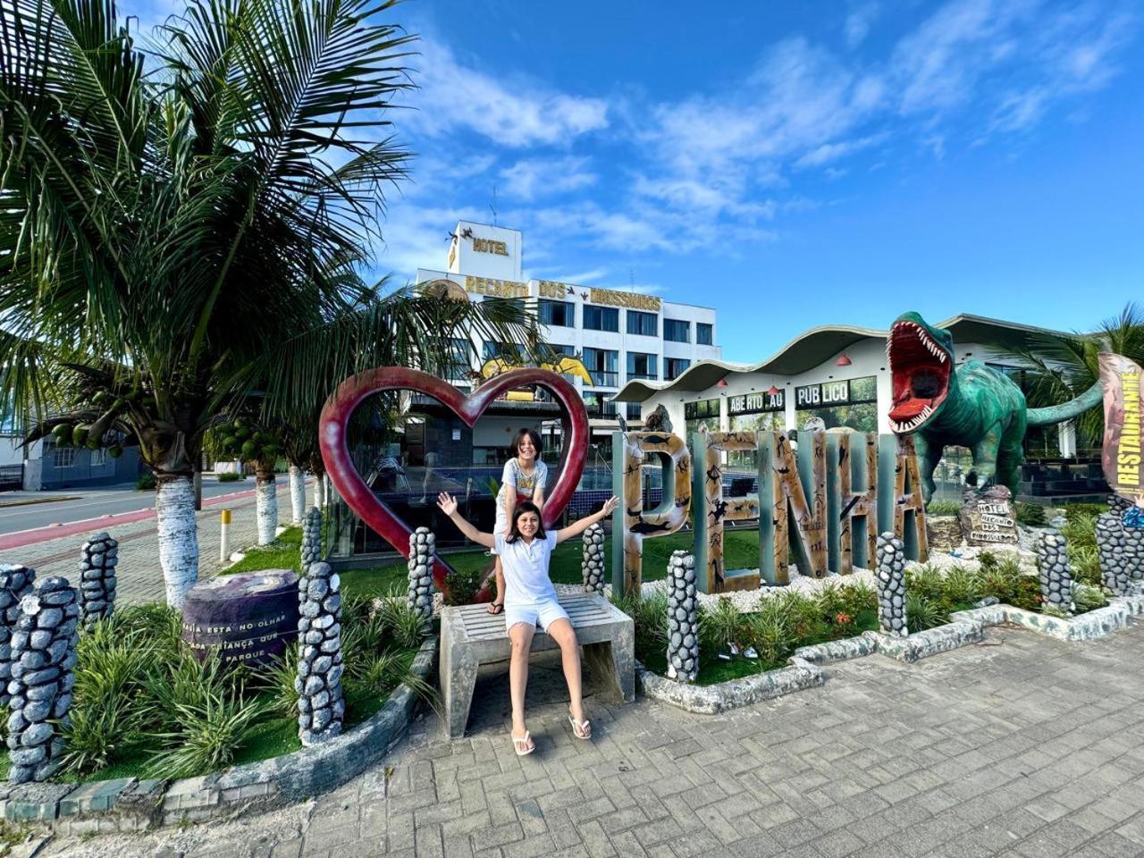 Hotel Recanto Dos Dinossauros 佩尼亚 外观 照片