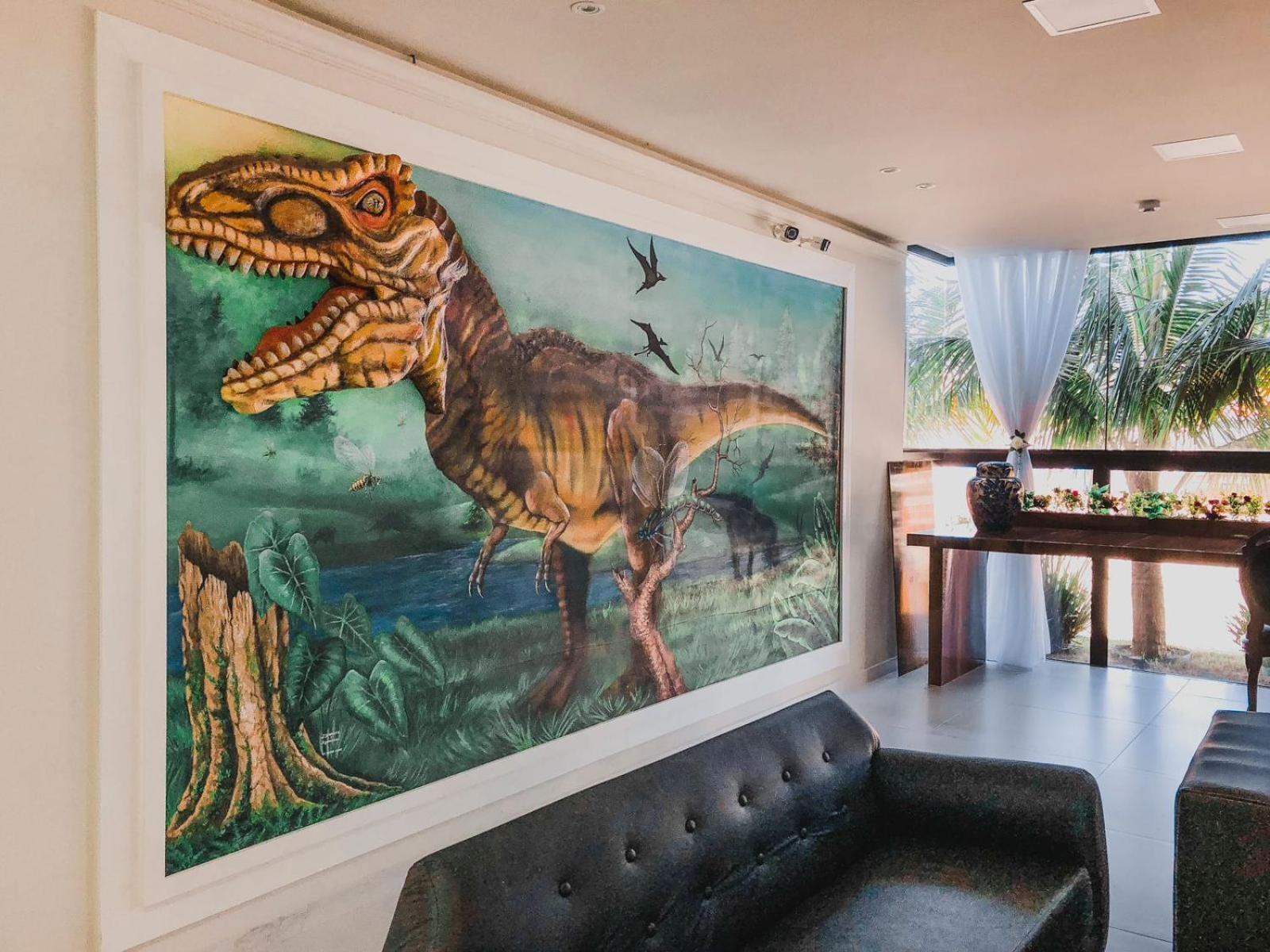Hotel Recanto Dos Dinossauros 佩尼亚 外观 照片