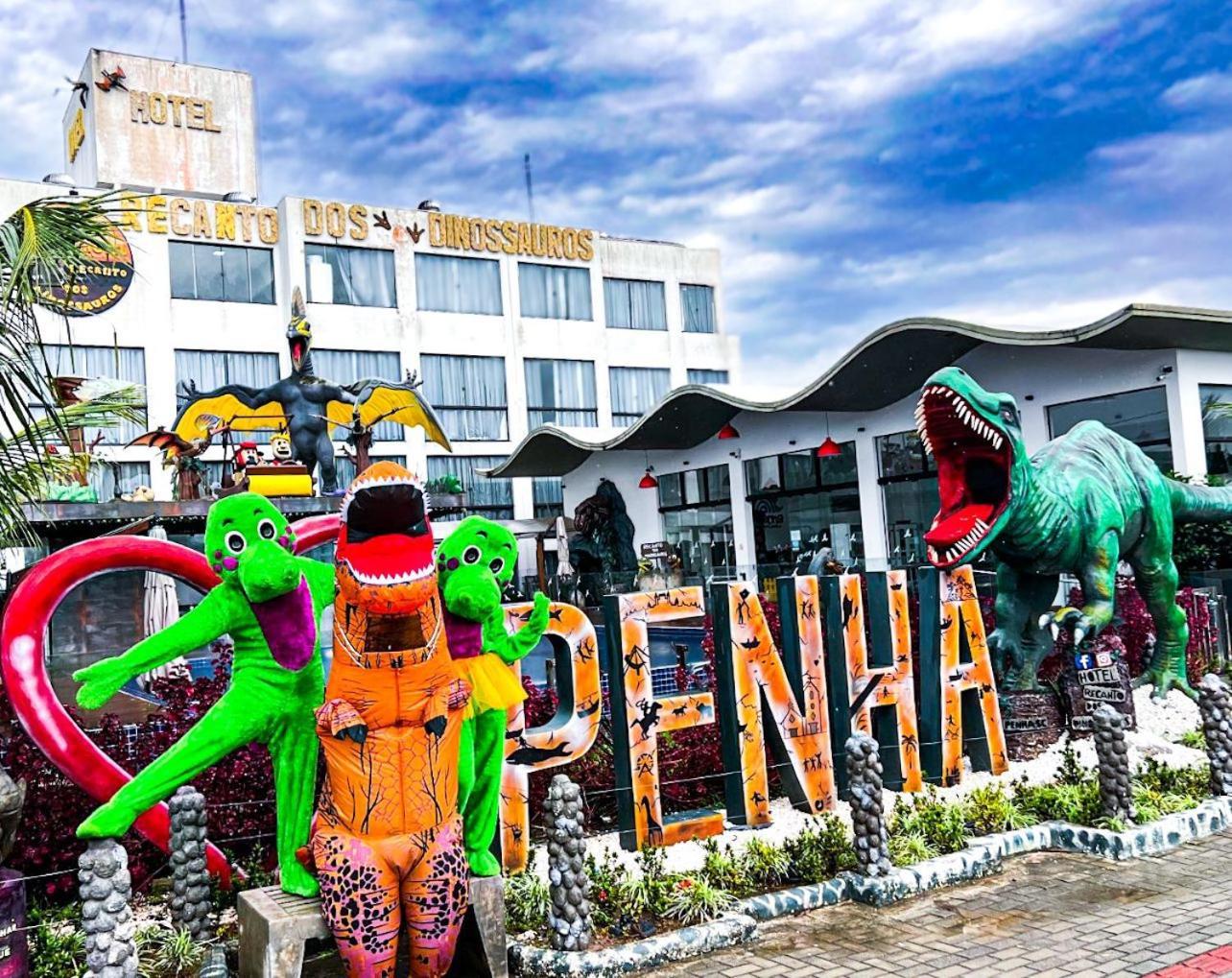 Hotel Recanto Dos Dinossauros 佩尼亚 外观 照片